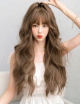 브라운가발 웨이브가발 통가발 : 이뿐가발잡화점