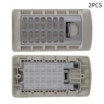 빗물여과기 2pcs 직사각형 필터 상자 메쉬 LG 세탁기 WTH8006 : 바겐코퍼레이션