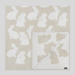 [타월로지스트 x 키티버니포니] Little Ecru Bunnies Big Towel 70x140cm, 1ea : 타월로지스트