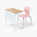 화이트메카 1인용 교습소 공부방 학교 학원책상 S0712 : 하이솔로몬가구