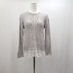 유니클로 키즈 망사 털 니트 티셔츠 여아140 H1047 : 빈티지슈