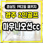 경주 마우나오션cc 경상도 1박2일 골프 패키지 : GIANTGOLF