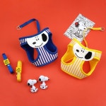 패리스독 스누피 턱받이 강아지 하네스 애견 가슴줄 리드줄 세트 : 로아펫