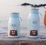 히카리 스텐 보온 보냉 라떼 텀블러 보온병 350ml 450ml : 에스와이디지털