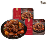 하누소 시그니처 매운 소갈비찜 750g 2팩 : 하누소