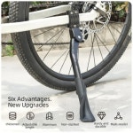 싸이클 거치대 알루미늄 합금 사이드 지지대 피트 자전거 스탠드 조정 가능한 부품 24 29 인치 주차장 장비 : 더퍼스트 스토어