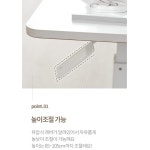 유압식테이블 높이 높낮이 조절 이동식 거실 침대 쇼파 사이드 티 테이블 : 오후잡화