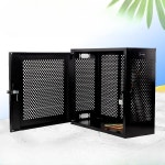 PC 데스크탑 잠금 케이스 도난방지 컴퓨터실 학교 컴퓨터함 학원 서버 시건장치 : 엉클보부상