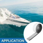 ABSOPRO EVA 데크 시트 매트 95 x2 보트 요트 데크 패드 RV 자동차 트렁크 바닥 카펫 그레이 블랙 : 시구왕기