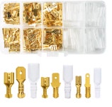 전선 와이어 배선 터미널 압착 연결 단자 커넥터 세트 (A0356) : 용천삼리