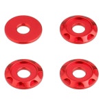 디알씨 DRC 스페이서 Type01 알루미늄 레드 M6 외경 18mm 4pcs 다트프릭 DIRTFREAK F7839 구 품번 D58-57-121 gold : 시구왕기