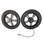 750W 모터 마그네슘 허브 750W, 자토바이 175/190mm 바퀴 전동 1 14인치 350W블랙메모란출선+플라이휠 : 향나나몽