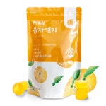 첨가제없는 건강간식 거제유자젤리 한천 비건젤리 : 거제유자바다