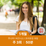 원어민 화상 영어 과외 50분/주3회/1개월 : 윙키화상중국어
