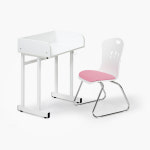 W660 포커스라이트 독서실 칸막이 학원 랩책상 세트 SL1329L-light : 하이솔로몬가구