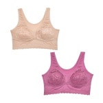 텐셀 노와이어 가슴밑 메쉬 런닝형 스포츠브라 여성속옷 : 스리잡화몰