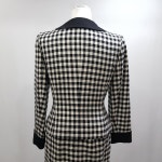 JPN 빈티지 복고풍 셋업 페미닌 울 모직 투피스 여XS H1064 : 빈티지슈