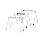 접어바 CS-176 접이식 바리케이트 1000mm 삼각대형 반사지 : 온오프샵