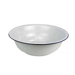 통굽 세숫대야 36 다라이 법랑 빨래 홀더 세수대야 싱크볼 대형 설거지통 세면대 얇은 화이트 30cm 법랑볼 : 쇼핑wang
