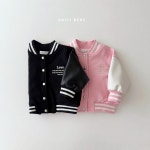 데일리베베 봄 데일리 바람막이 바시티 자켓 아우터 점퍼 아기 유아 아동 키즈 주니어 : 퍼플리아동복