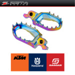 [ZETA] 제타 맥스 풋페그 오일슬릭 컬러 스텝 발판 KTM 허스크바나 가스가스 24년식~ G5642 : CFMOTO 강북 던지샵