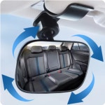 자동차 뒷좌석 아기 뷰 미러 차량용 유아 베이비 관찰 백미러 후방 거울 (A0886) : 꼬슈 COSSU