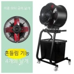 원심가습기 고효율 스프레이 습도 대형 산업용 조절기 분무기 현장 창고 안개 축사 단일 모터 플라스틱 팬 블레이드 : 에잇오