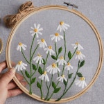 DIY 프랑스자수 패키지 십자수재료 자수세트 손바느질교재 수예패키지 태교바느질diy : 다잇소추천샵