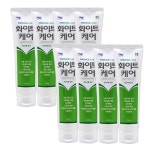 네오 화이트케어 치약/기능성 미백 화이트 약국 치약 200g, 8개 : 선한의료기