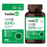 튼튼닷컴 징코맥스 (6개월분) 플라보놀배당체 36 mg / 기억력 개선 - 혈행 개선에 도움을 줄 수 있는 복합 11종 건강기능식품 / 은행잎 추출물... 