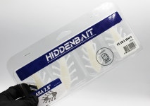히든베이트 엘라라 배스루어 호그웜 소프트웜 소프트베이트 H001 DARK BLACK, 7.1cm : 히든베이트