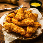 [마니커에프앤지] 케이준 치킨텐더 1kg x 2봉 순살치킨 안심 에어프라이어 : 아침빛바다