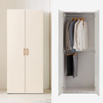 작은방옷장 원룸 키큰 옷장 안방 미니 옷장 슬림 1인 긴문 : 오펜퍼니처