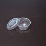 62파이 59ml (2온스) PET 투명 (뚜껑포함) 59ml, 2500개, 62평리드 : 대성산업