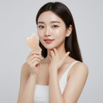 셀프핏 괄사 두피괄사 림프순환 얼굴 바디 마사지 문어 하트 빗 괄사 SF01 : 셀프핏