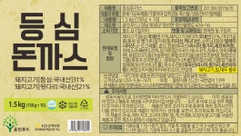 윤진 등심돈까스 1.5kg : FOOD파트너스