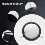 조정식 태양열 대물 렌즈 커버 필터 프레임 태양 필름 천체 망원경 액세서리 86 117mm Black : 귤굿굿이