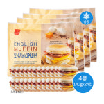 삼립 냉동 모닝잉글리쉬머핀 24개입(4곽) 에그 맥머핀 샌드위치 카페브런치 : 또와몰53