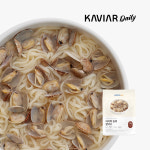 [캐비아데일리]바지락 듬뿍 칼국수 870g : 캐비아몰