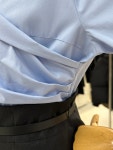 JJ지고트 숄 카라 드레이프 셔츠 레이어드 플레어 원피스 GR3A0OP111 : 롯데몰 군산점 JJ지고트