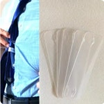 넥타이 고정 클립 슬라이스 5PCS  셔츠 단추 타이 바 (A0409) : 용천삼리