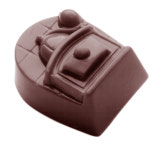 cw 1469 / 전문가용 PC 폴리카보네이트 초콜릿몰드 (초콜릿 월드) / 커피머신몰드 : 서일토탈베이커리시스템