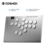 PC HAUTE42 COSMOX 레버리스 스팀 게임 조이스틱 스틱 아케이드 히트박스 컨트 : 토탈이커15