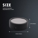 조정식 태양열 대물 렌즈 커버 필터 프레임 태양 필름 천체 망원경 액세서리 86 117mm Black : 귤굿굿이