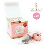 니나스 NINAS 오리지널 마리앙투아네트 로즈 홍차 티백 박스 18개입 2상자 : 올어라운드케어