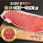 장군씨푸드 초대형 80상,90상,100상 최고급 냉동 참치회 참다랑어 블럭참치 1번뱃살 1400g : 장군씨푸드 본점