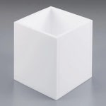 용접 구조 PTFE 각형 용기 / 용량 25L (300X300mm 15T) : 비전랩사이언스