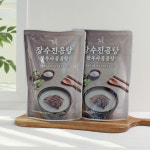 한우 사골 곰탕 사골 육수 설렁탕 아기 곰탕 곰탕 장수진 곰탕 한우곰탕, 540g, 10개 : 장수진곰탕