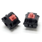 체리 사일런트 콰이어트 레드 핑크 축 키 스위치, 10피스 세트, 독일산 10 개 세트 6 CHERRY MX2A Tea Shaft : 시구왕경