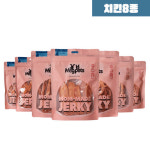 메그펫츠 맘 메이드 저키 수제간식 치킨8종 소연골치킨롤, 110g, 2개 : 집사와 천사